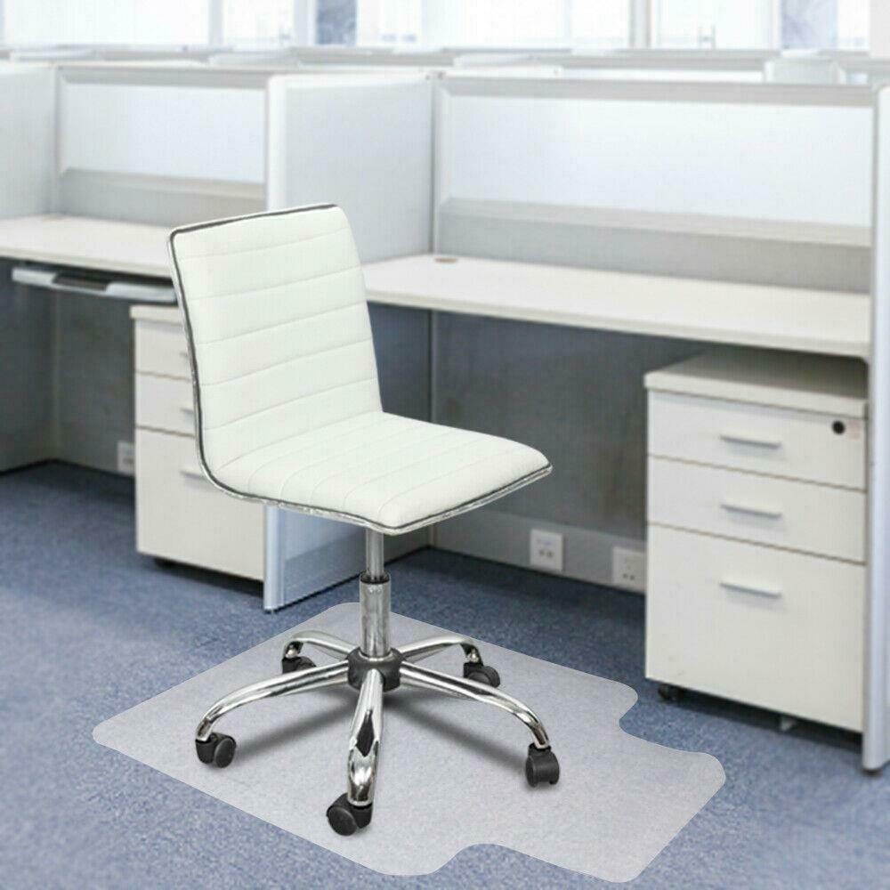 3 Home Office PVC Protector Computer Desk Chair Mat For Hardwood Floor / Carpet