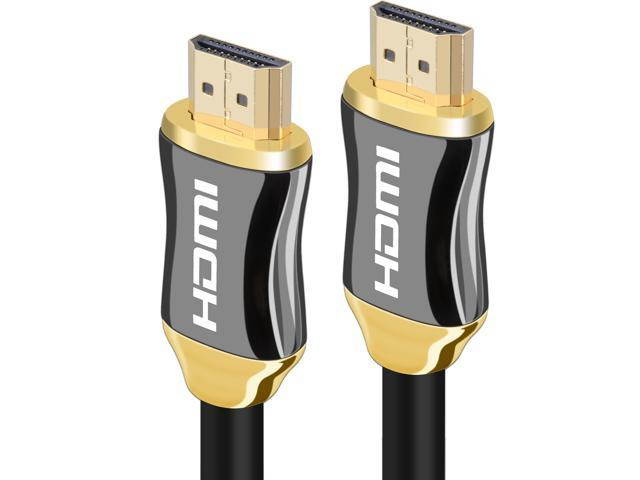 SA Ultra High Speed hdmi cable 6ft 4k HDMI cables support Ethernet ,3D,4K,18gbps and Audio Return (ARC)CL3 function and with 24k golden plated connector - Full Hd [Latest Version] - OEM