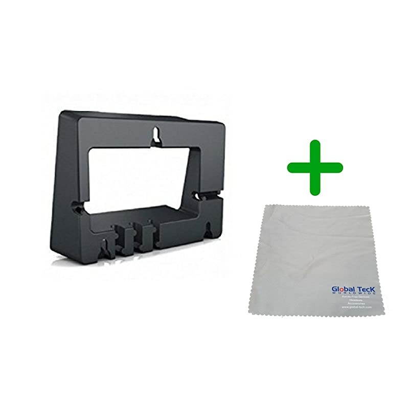 Teck Bundle of Yealink Wall Mount Bracket for SIPT46S Phone T46 Includes Microfiber Cloth