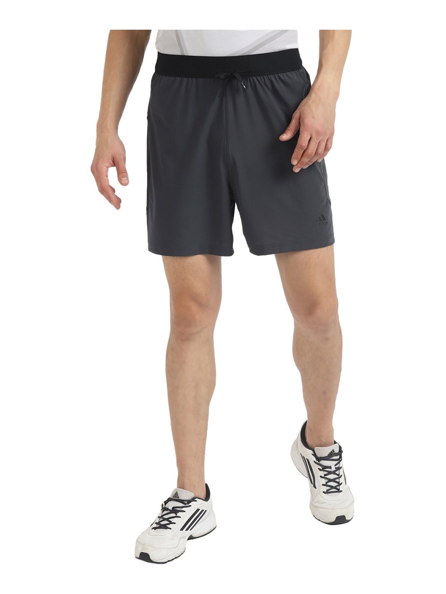 adidas Grey Regular Fit Shorts