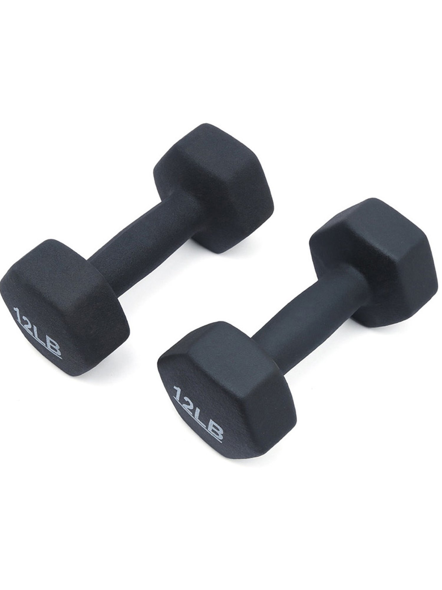 BIGBULL Rubber Coated Solid Hex Dumbbell (Pack Of Two) (2.5 Kg x 2pc (Total = 5 kg))