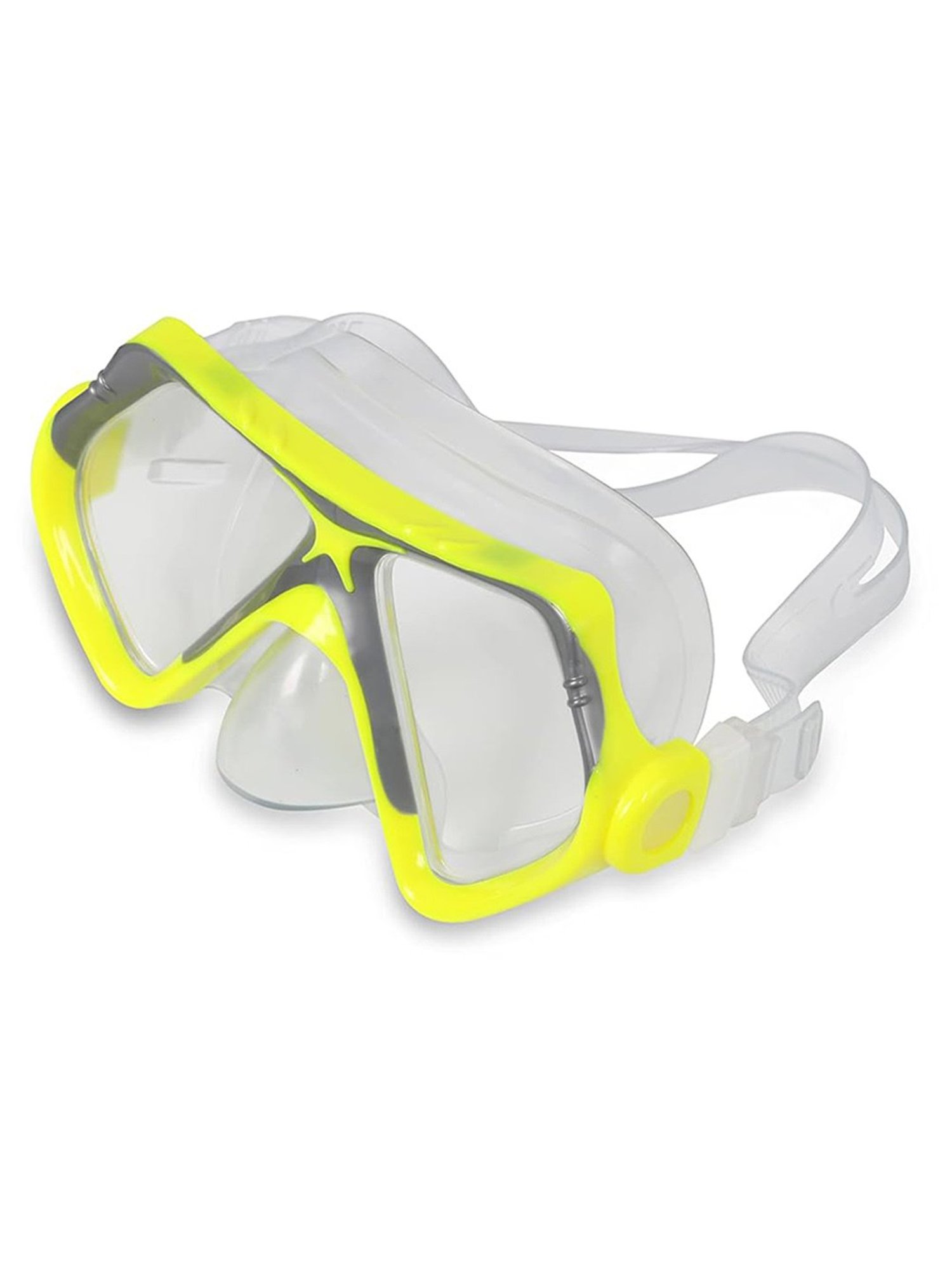 Viva Swimming Anti-Fog Tempered Glass Snorkel Mask Snorkel Diving Set (Multicolor)