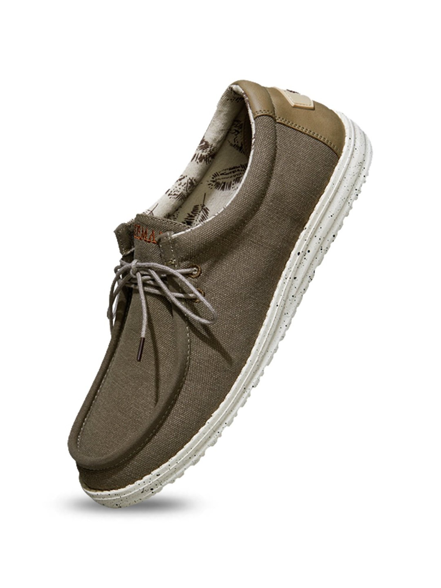 Neemans Men's Wanderers Khaki Derby Shoes