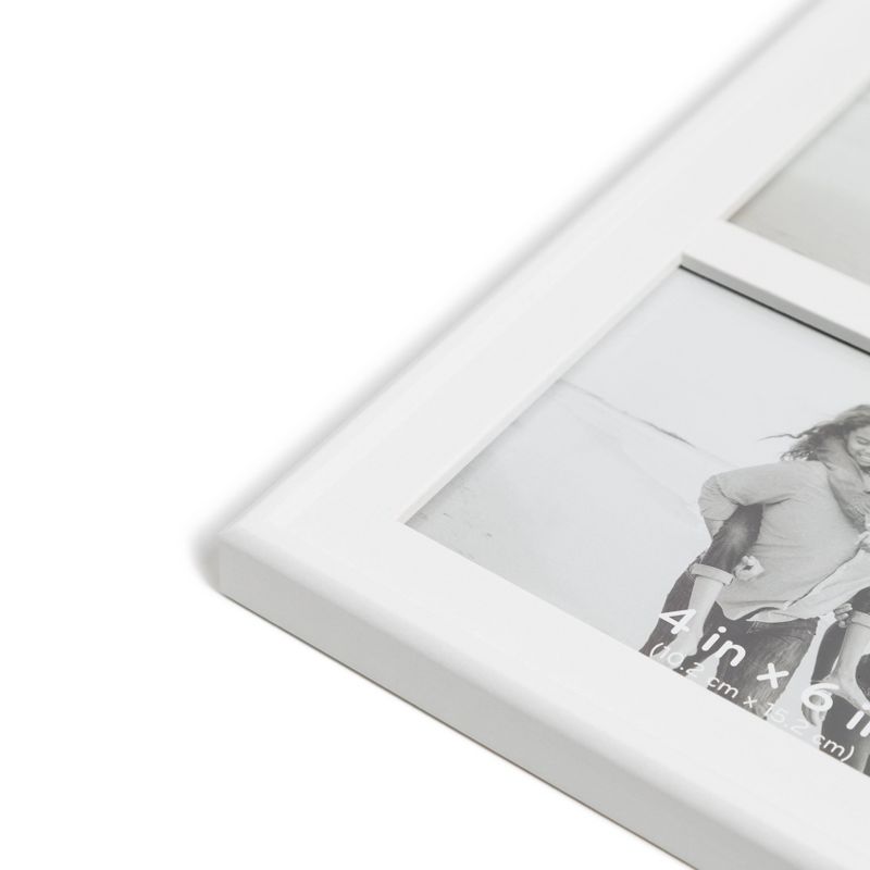 U Brands 15"x23" Photo Frame Dry Erase Monthly Calendar with Marker