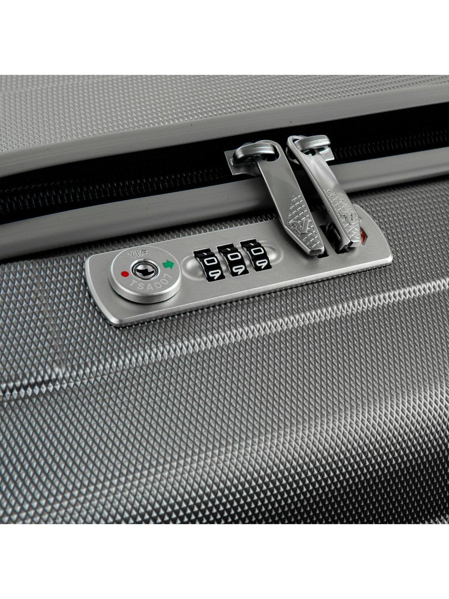 Roncato Unica Anthracite Textured Hard Large Trolley Bag -30 cm