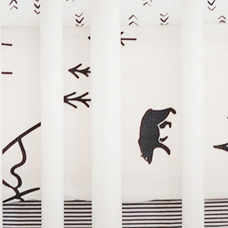 Crib Bedding Set My Baby Sam White Black