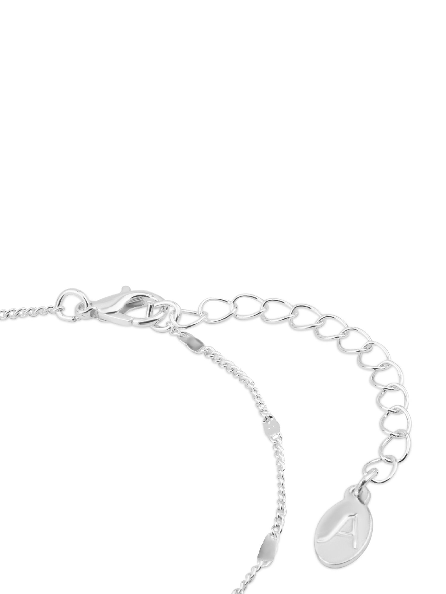 Accessorize London Women'S Silver Bead Drop Anklets Pack Of 4
