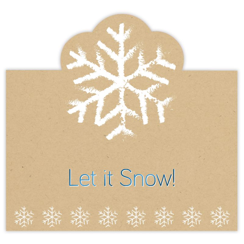 6ct Pop Up Snowflake Note Cards - Great Papers!