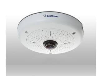 GEOVISION 4 Megapixel Network IP Camera: Hemispheric, Fish Eye, Virtual PTZ, H.264 GV-FE420