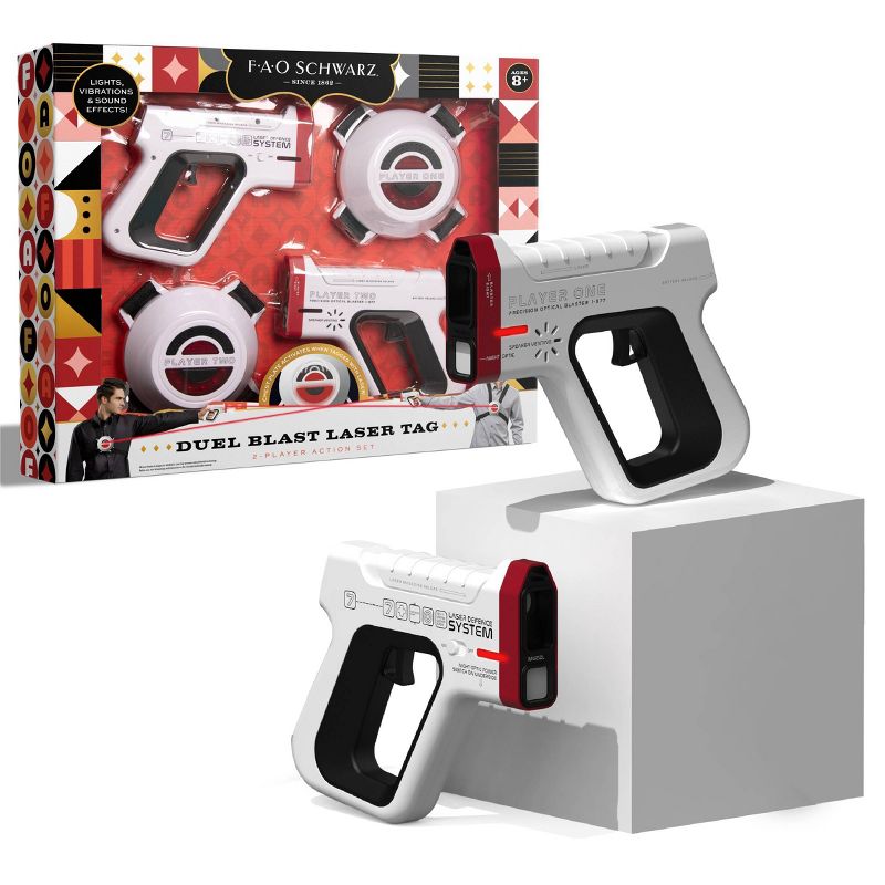 FAO Schwarz Duel Blast Laser Tag Set