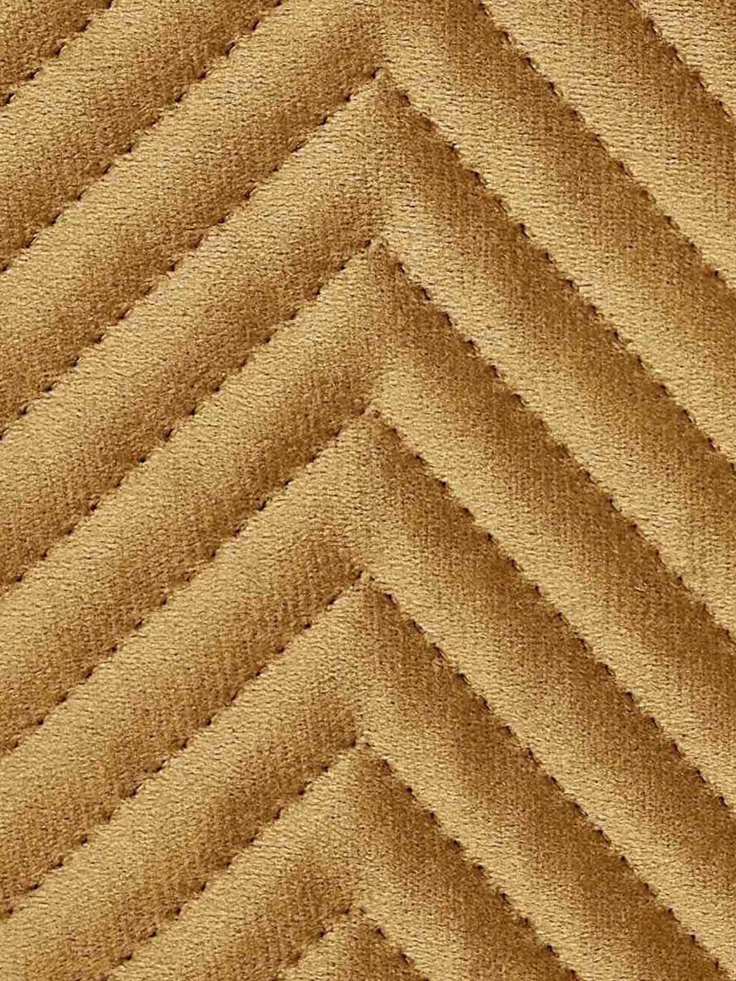 Saral Home Easy Living Gold Velvet Sofa Cover Set