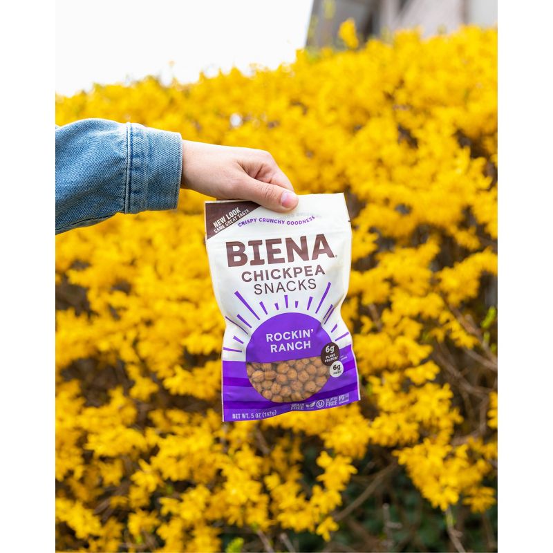 Biena Rockin' Ranch Roasted Chickpeas - 5oz