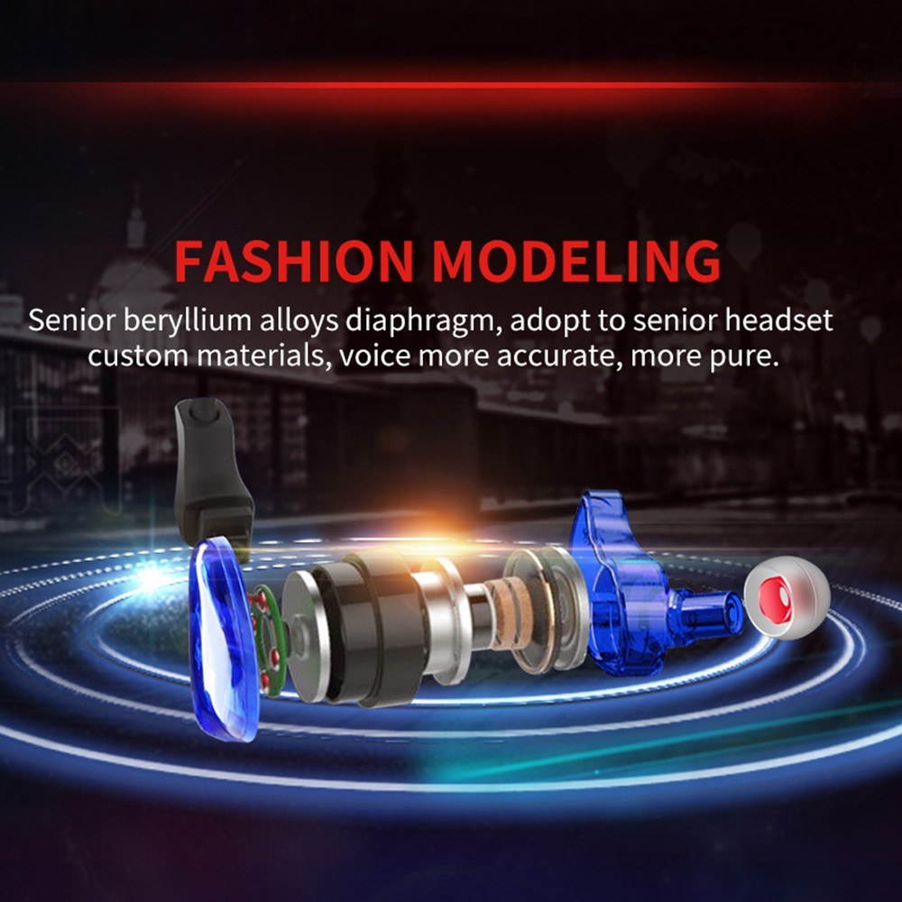 QKZ CK5 Headphones In-ear Wired Headset 3.5mm Jack Headphone Earhook for Smartphone MP3