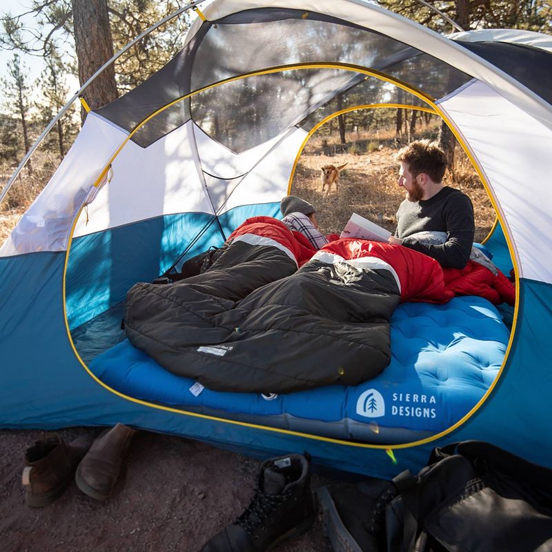 Sierra Designs 2 Person Air Mattress with Pump - Queen Size