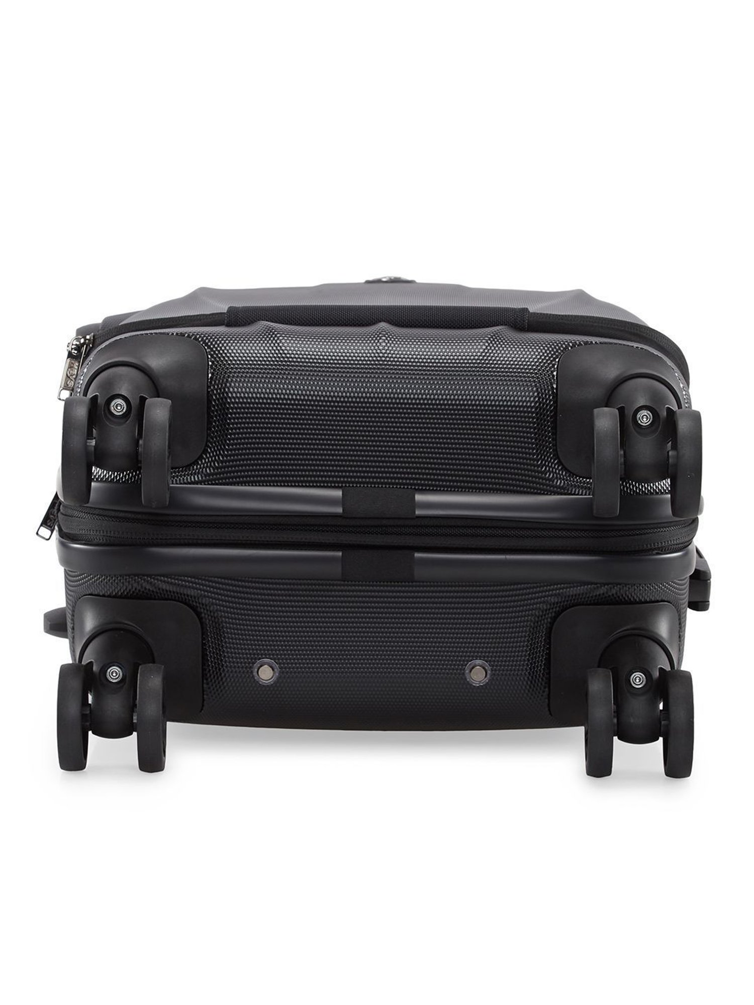 HEYS Vantage Black Solid Hard Cabin Trolley Bag -21 cm