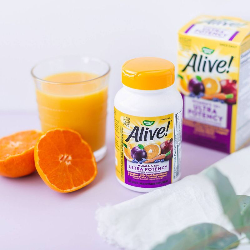 Nature's Way Alive! Womens 50+ Ultra Potency Multivitamin Tablets - 60ct