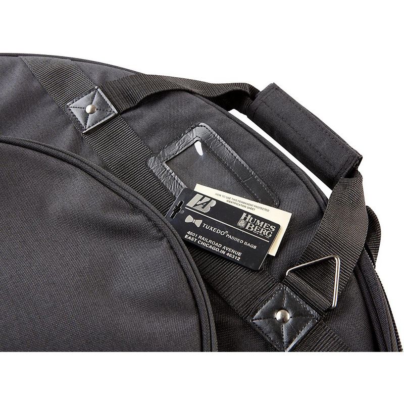 Humes & Berg Tuxedo Cymbal Bag with Shoulder Strap Black 22 in.