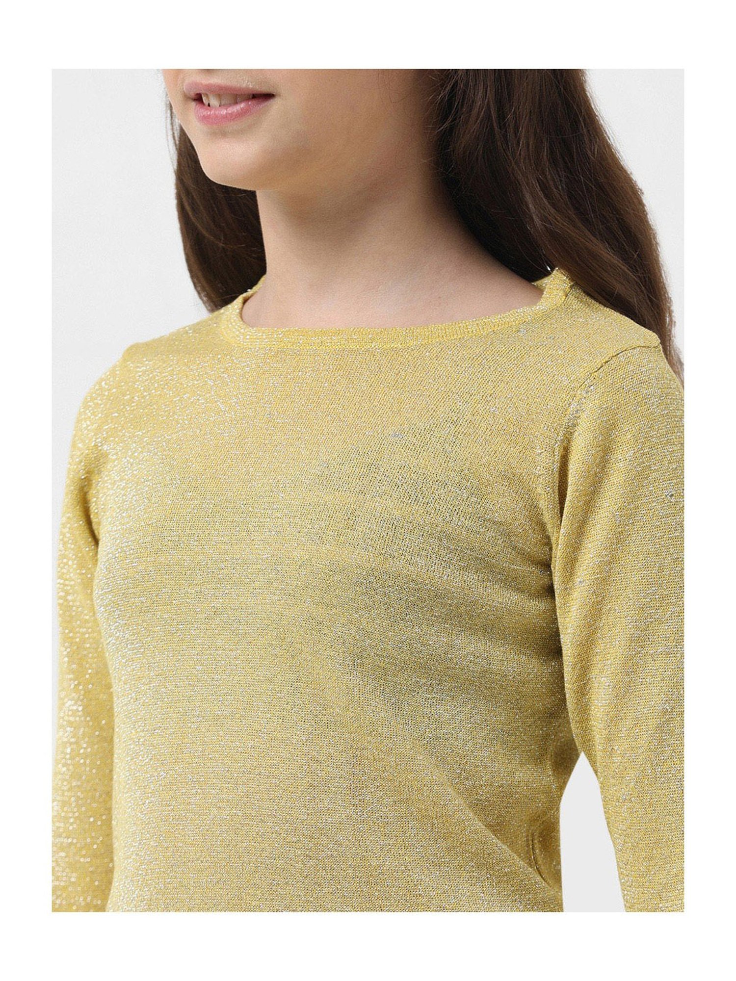 Cutecumber Kids Plum Lace Top