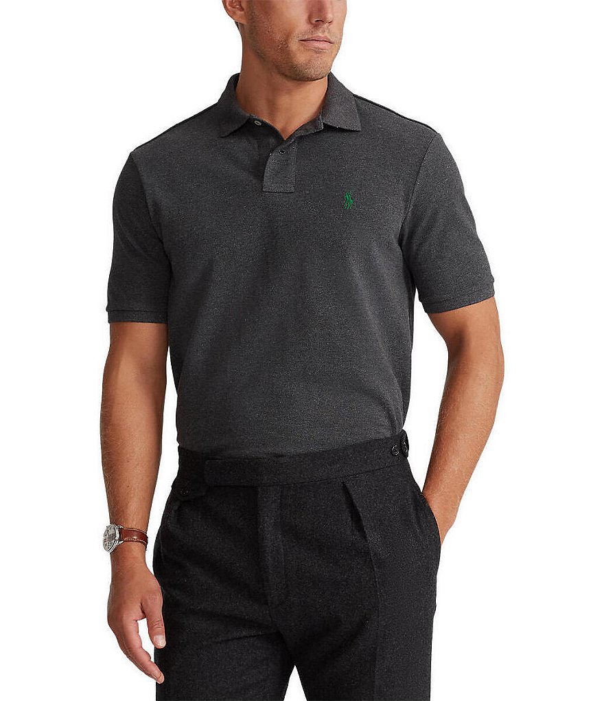 Polo Ralph Lauren Classic-Fit Solid Mesh Polo Shirt