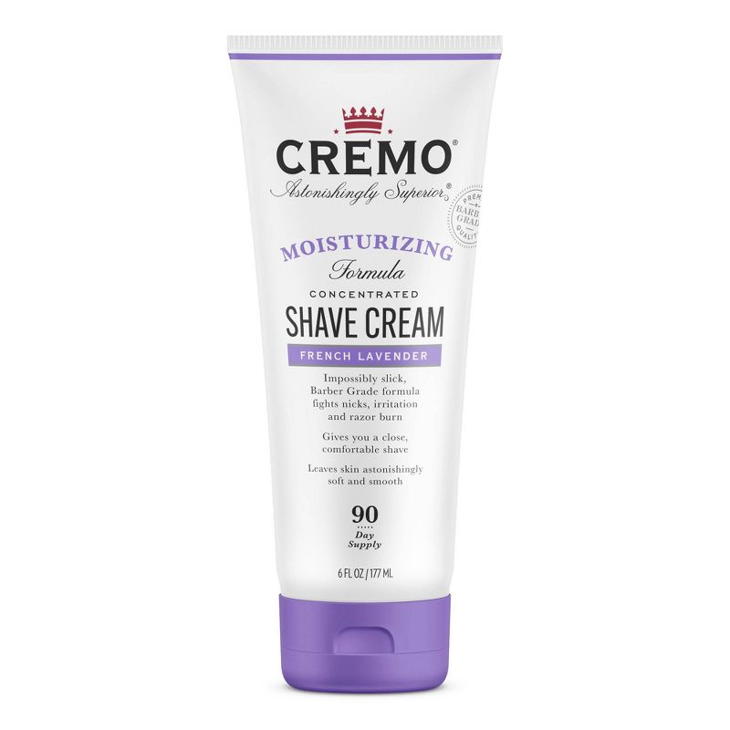 Cremo Bliss Moisturizing Concentrated Shave Cream Lavender - 6 fl oz