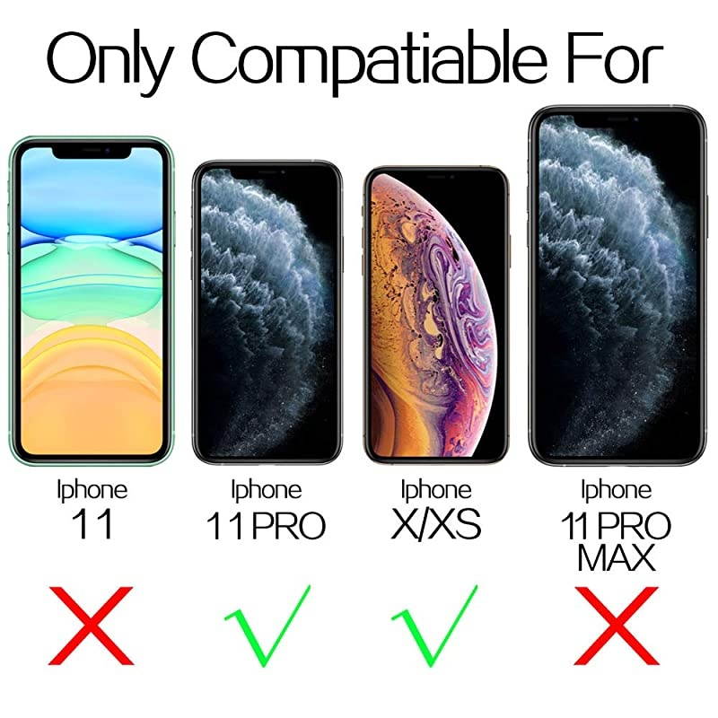 Compatible with iPhone 11 Pro Screen Protector iPhone X Screen Protector iPhone Xs Tempered Glass Screen Protector All 58 inch New iPhone 3Pack