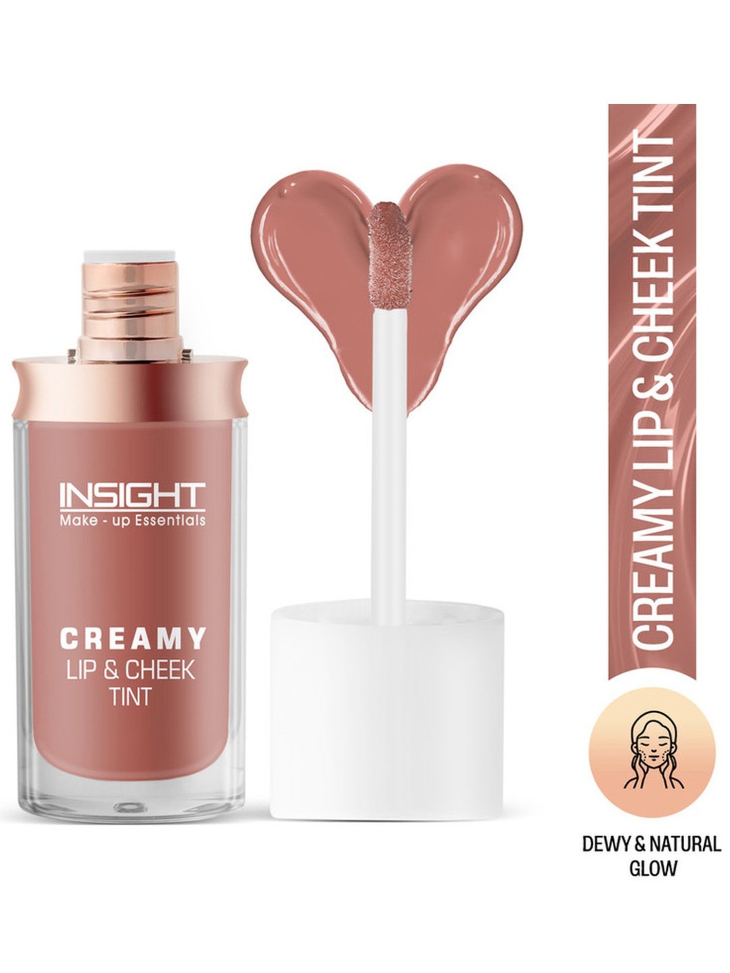 Insight Cosmetics Creamy Lip & Cheek Tint 03 Chelsea Bloom - 7.5 gm