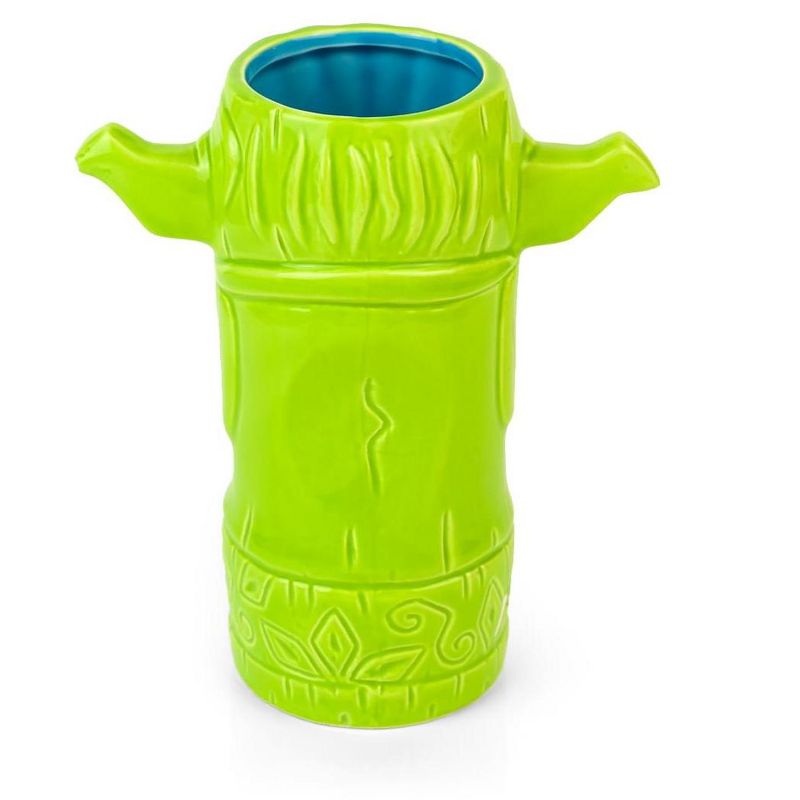 Beeline Creative Geeki Tikis Star Wars Master Yoda Mug | Ceramic Tiki Style Cup | Holds 12 Ounces