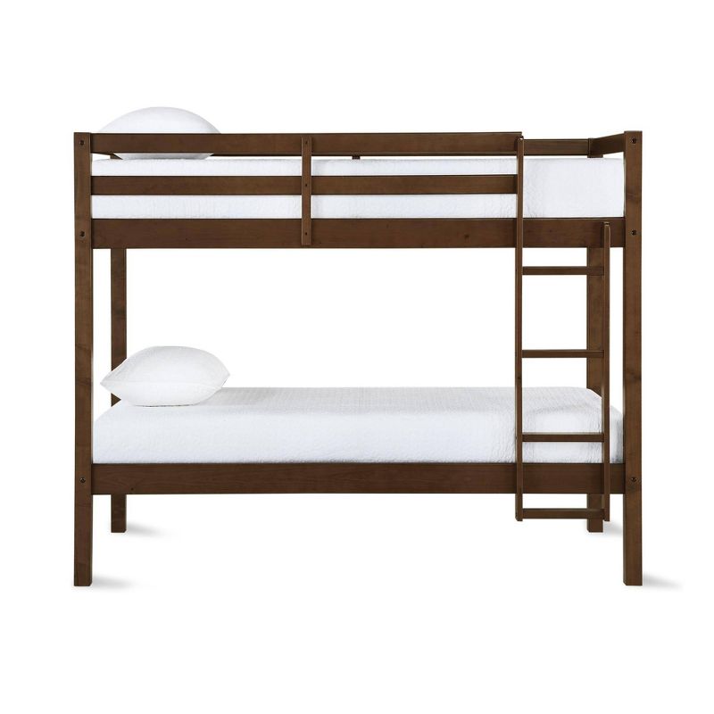 Twin over Twin Jimmy Bunk Bed Mocha - Dorel Living
