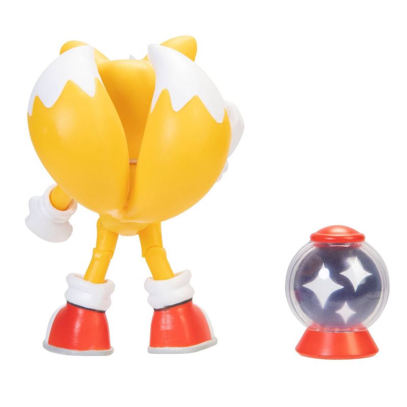 Sonic the Hedgehog 4" Modern Tails with Invincible Item Box Wave 1