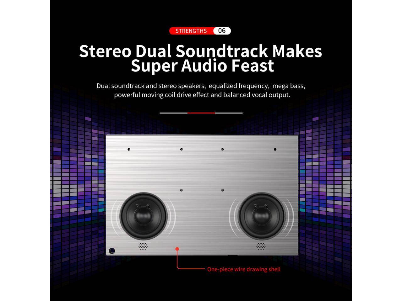 15.6" IPS 1920x1080 Full HD Portable Monitor 1080p HDR with Speaker, TYPE C, HDMI, Micro USB Ports, Leather Case for PS4, Xbox One, Switch, Phone, Car Video, Industrial and Medical Display etc.