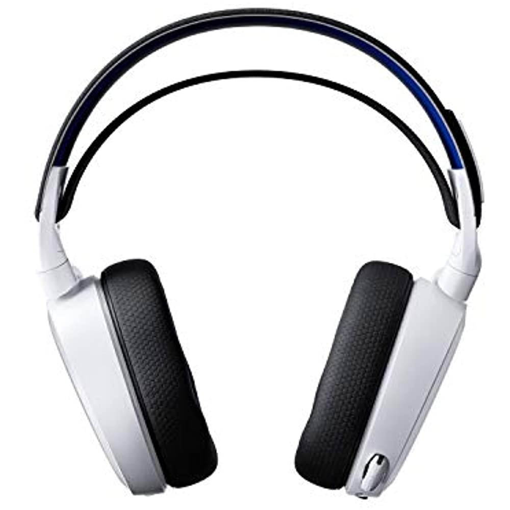 SteelSeries Arctis 7P Wireless - Lossless 2.4 GHz Wireless Gaming Headset - for PlayStation 5 and PlayStation 4 - White - PlayStation 5