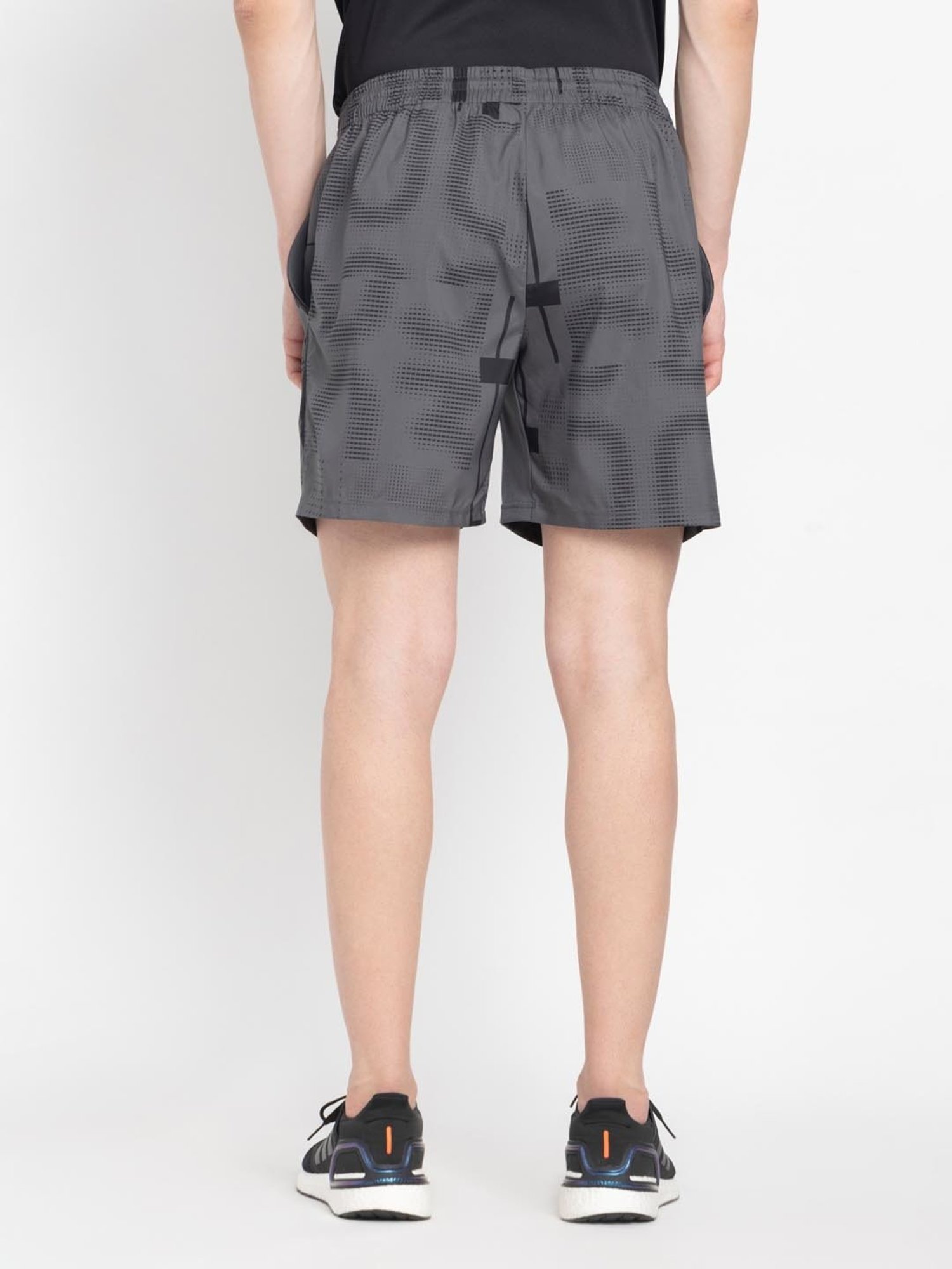 Reebok Black Regular Fit Sports Shorts