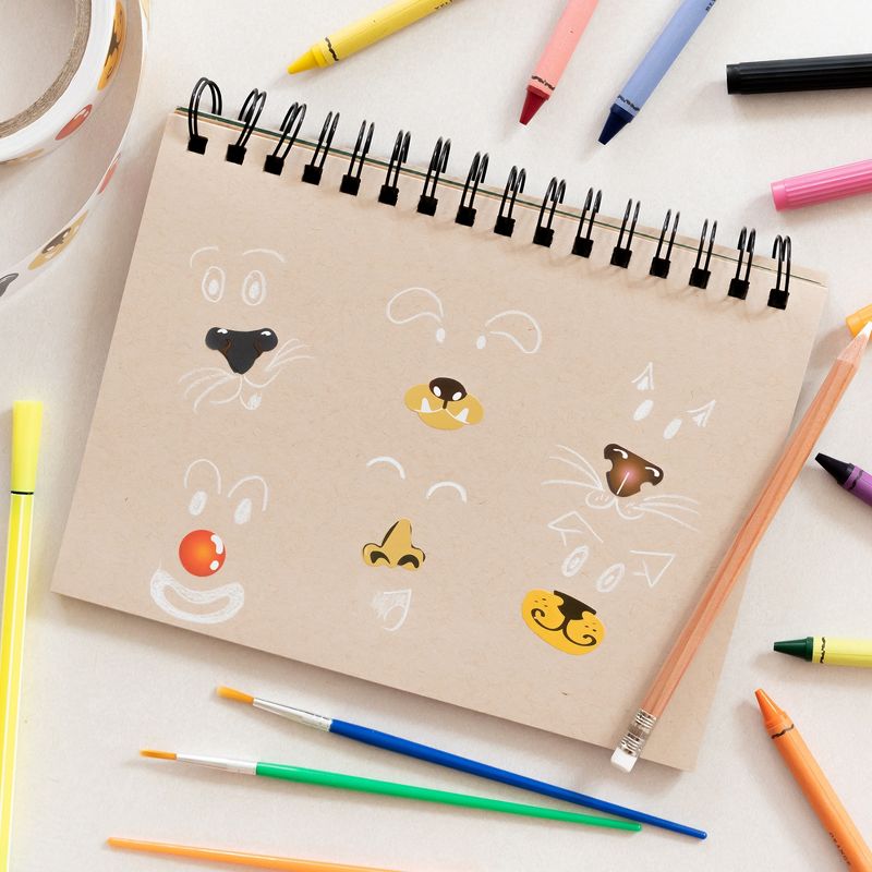 Ready 2 Learn Creative Sticker Roll - Noses - 600 Self-Adhesive Stickers