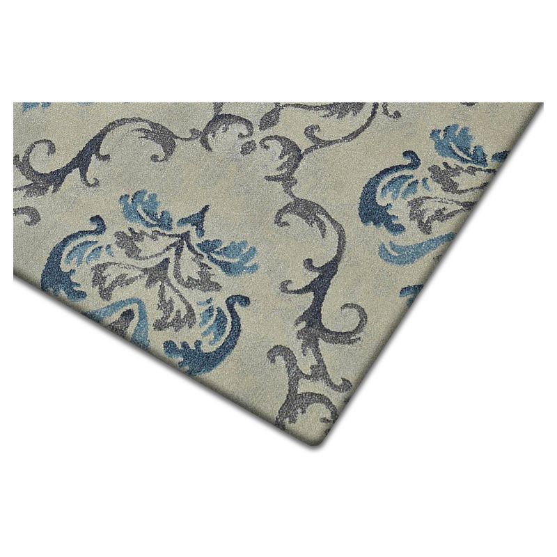 5'3"X7'7" Linen Abstract Woven Area Rug - Addison Rugs