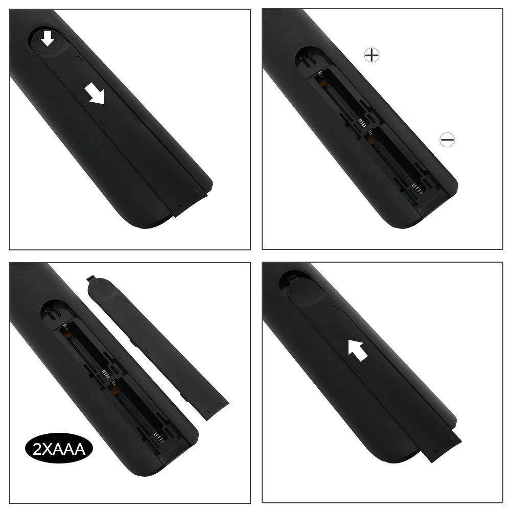 LuckyStar BN5901178W Remote Control Compatible Replacement for Samsung TV UN58H5202AFXZA UN55HU6830FXZA UN50H5203AF UN50H6201AF UN50H5203AFXZA UN50H6201AFXZA UN50H6203AF UN46H6201AFXZA UN46H6203AF