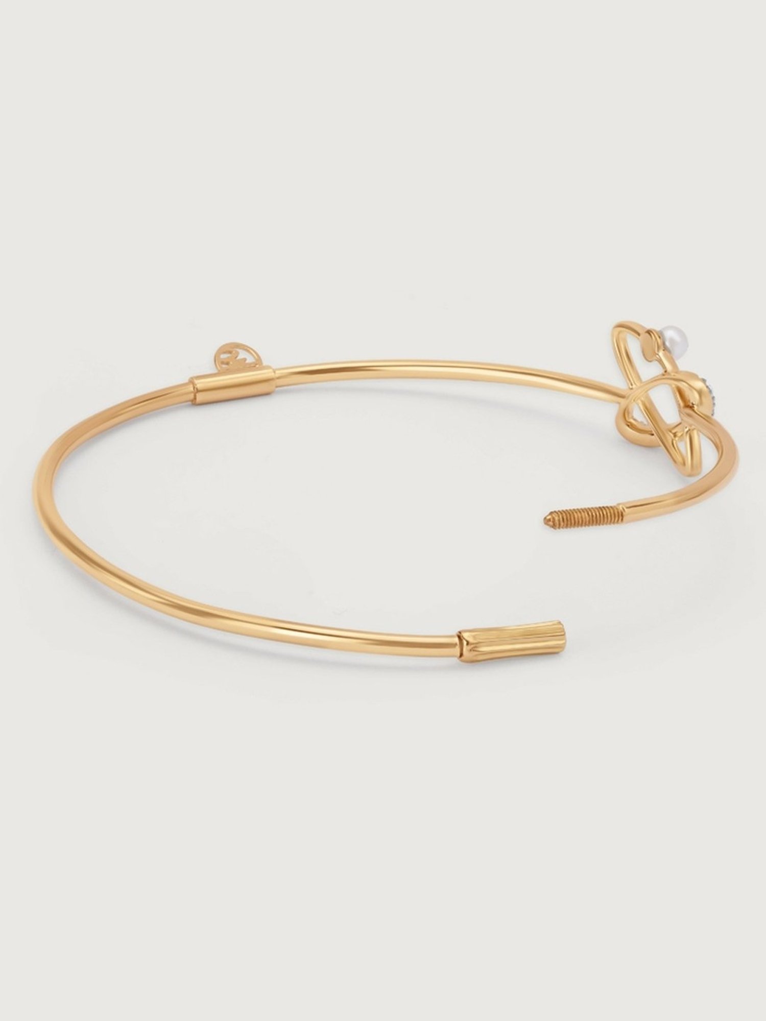 Mia by Tanishq Astral Pearl Dance 14k Gold & Diamond Bangle