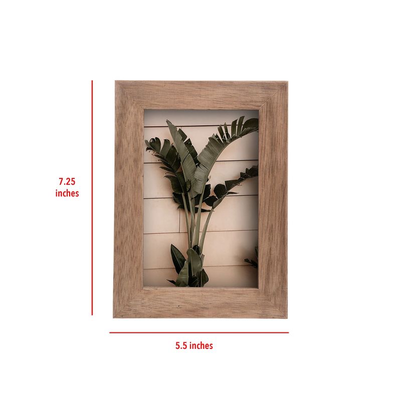 4 x 6 inch Decorative Wood Picture Frame - Foreside Home & Garden