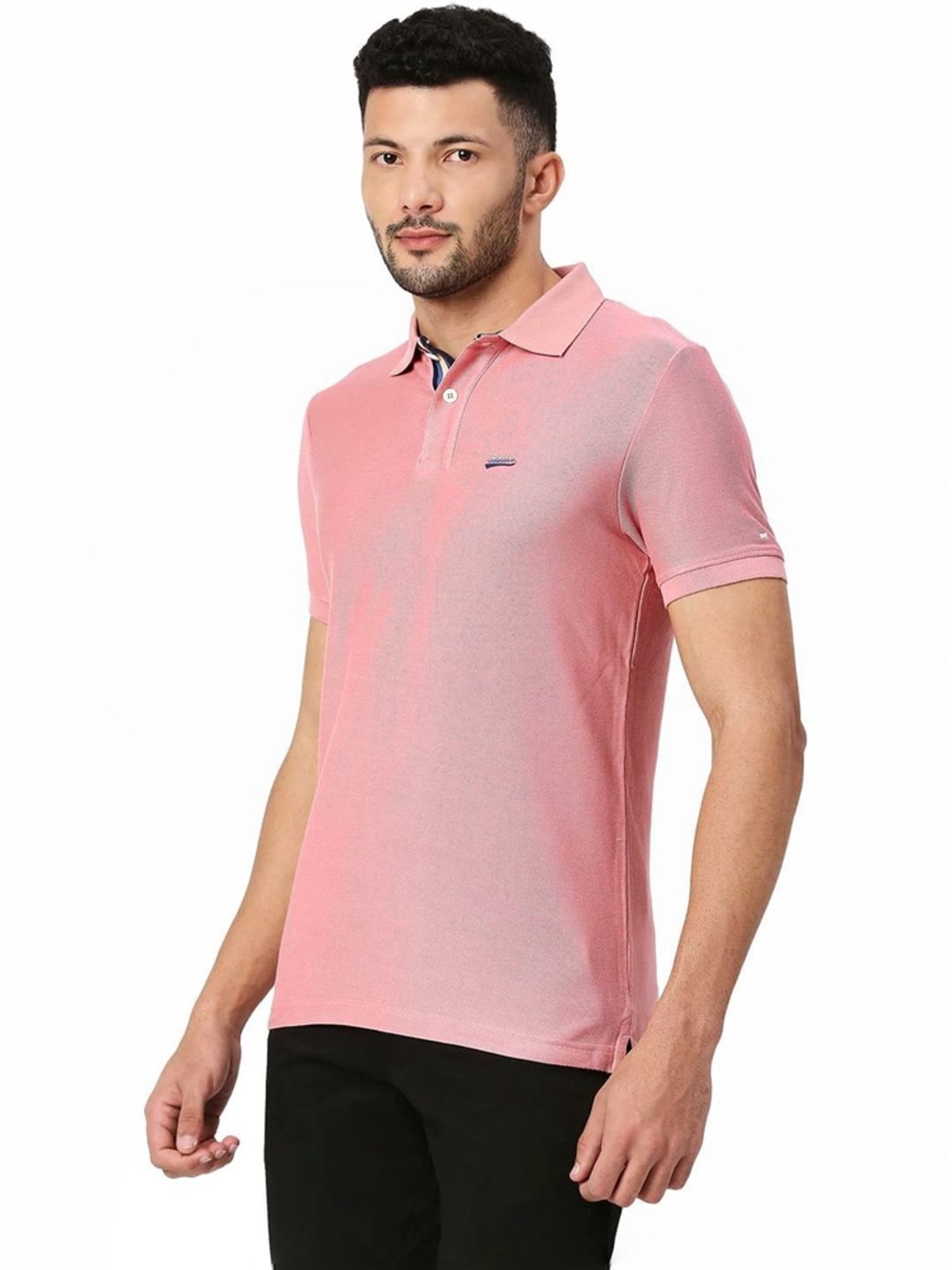Basics Beige Muscle Fit Polo T-Shirt