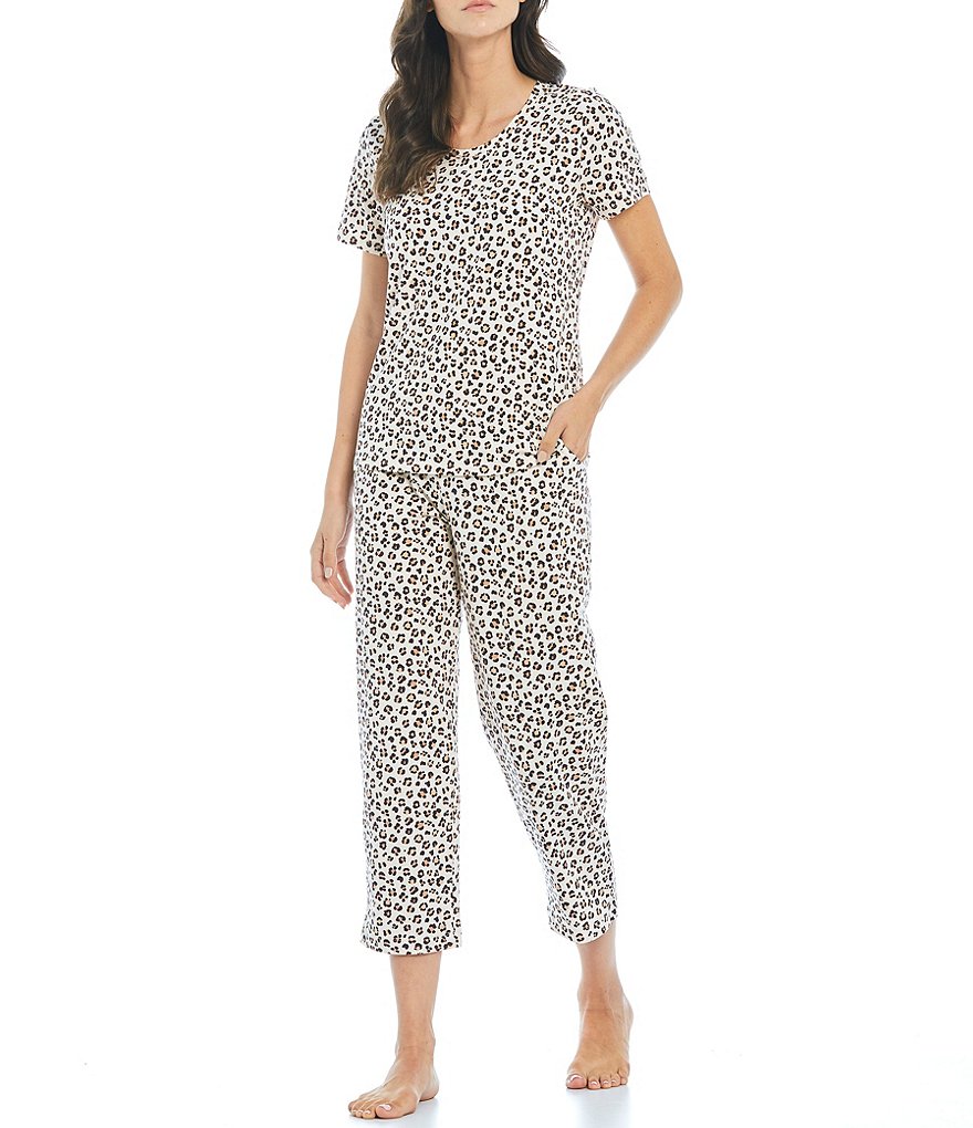 Sleep Sense Leopard Spots Print Coordinating Sleep Tee