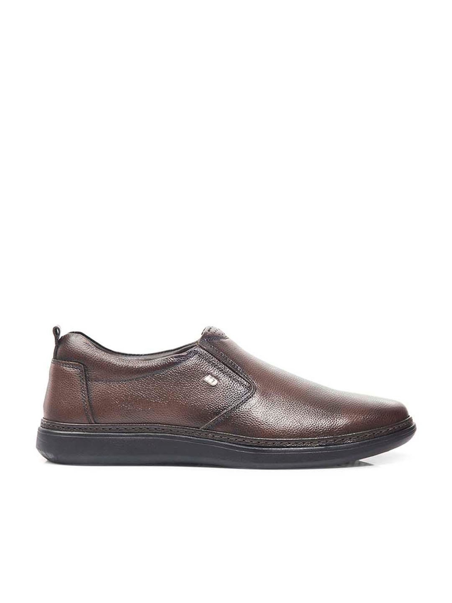 ID Men's Brown Formal Loafers
