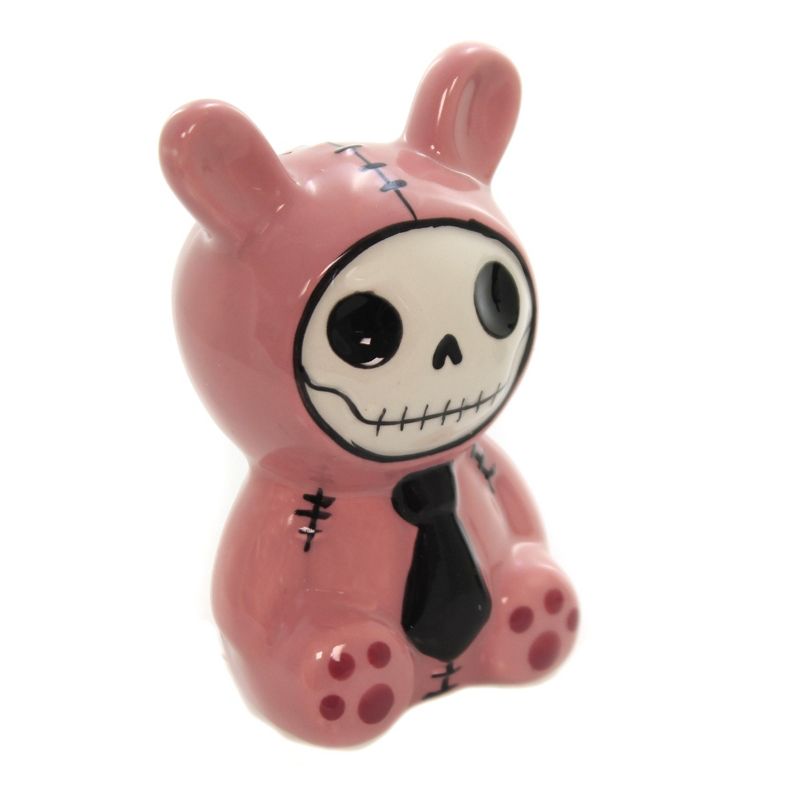 Tabletop 3.5" Bun Bun Furrybones Set/T Salt Pepper Shaker Halloween Pacific Trading  -  Salt And Pepper Shaker Sets