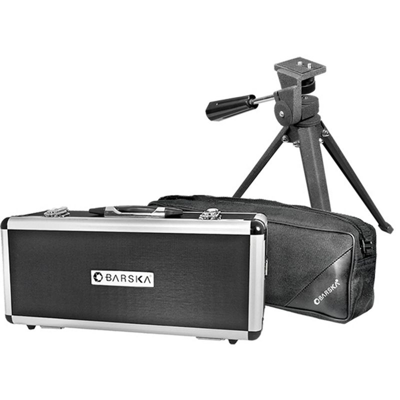 Barska 20-60x60mm WP Blackhawk Green Lens Straight Scope with Tripod