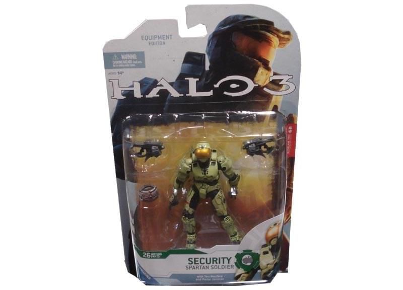 Mcfarlane Toys McFarlane Halo 3 Series 4 Figure Spartan Soldier Security Olive