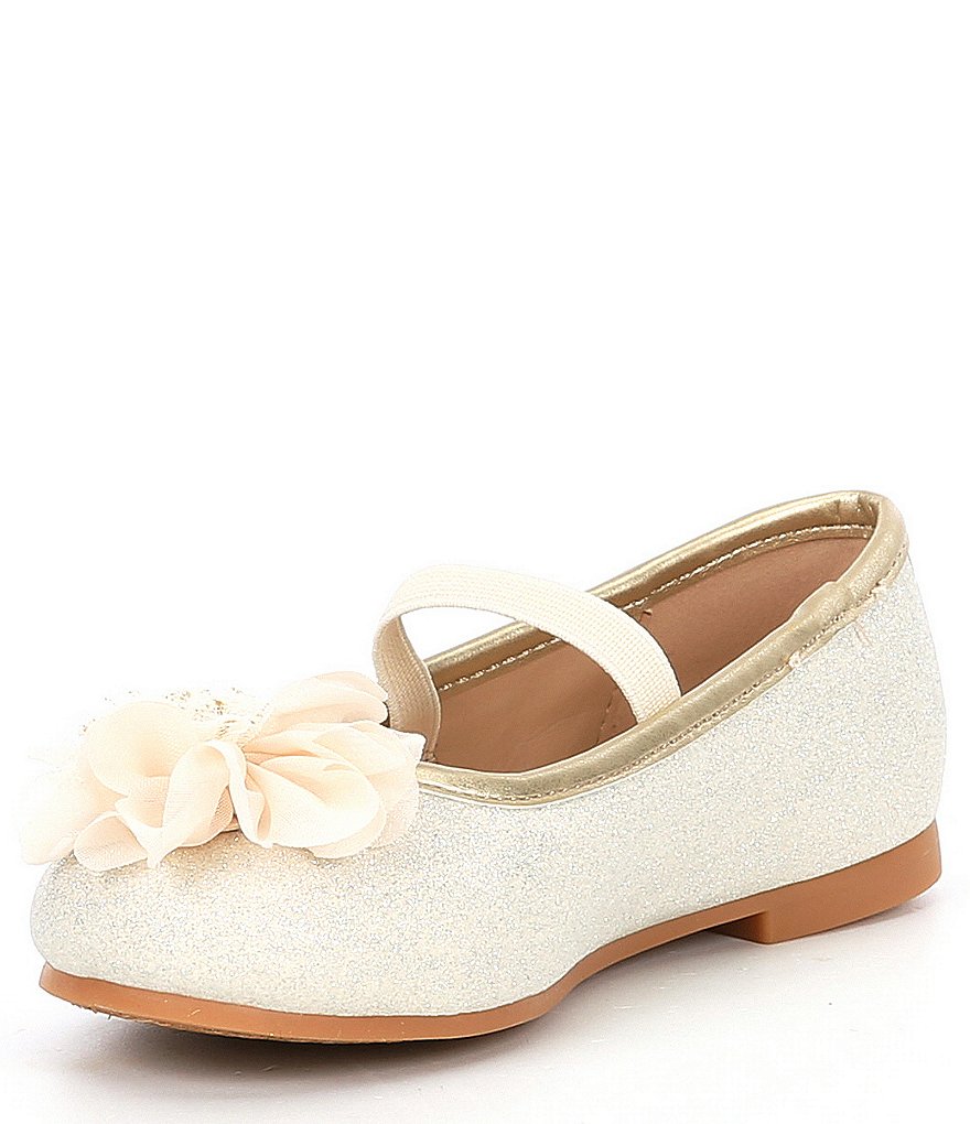 Copper Key Girls' Surely Glitter Ballet Flats (Toddler)