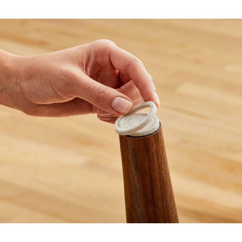 Scotch 1.5" Custom Fit Felt Pads Beige