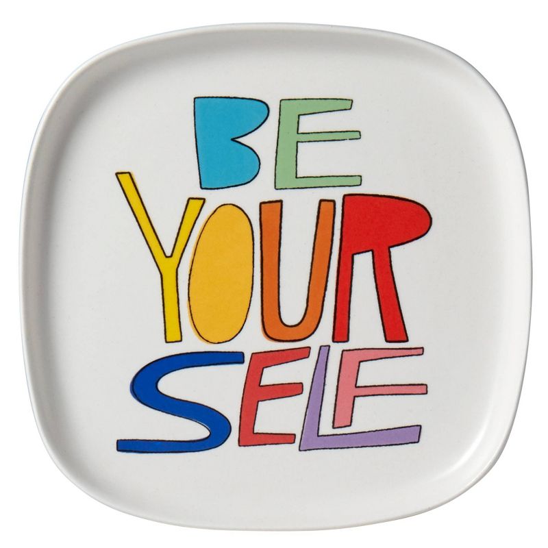 Queer Eye 6" 2pk Stoneware Love Appetizer Plates