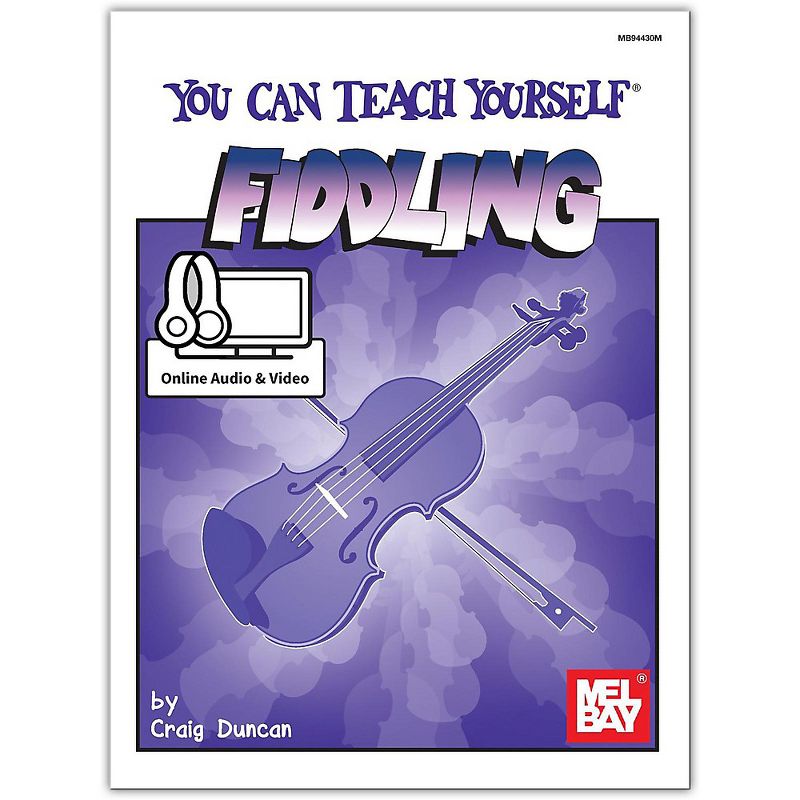 Mel Bay You Can Teach Yourself Fiddling, Book plus Online Audio