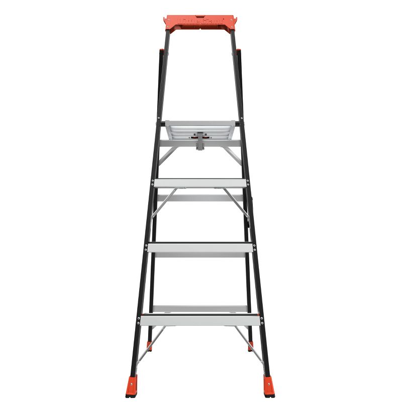 Little Giant Ladder Systems 6' ANSI Type IAA 375 lb rated fiberglass Stepstool Gray